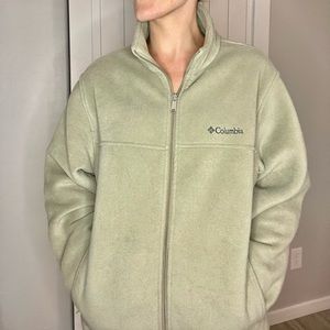 Tan Columbia Fleece Shacket